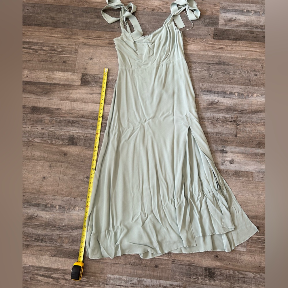 Reformation Celadon Green Westerly Dress - image 7